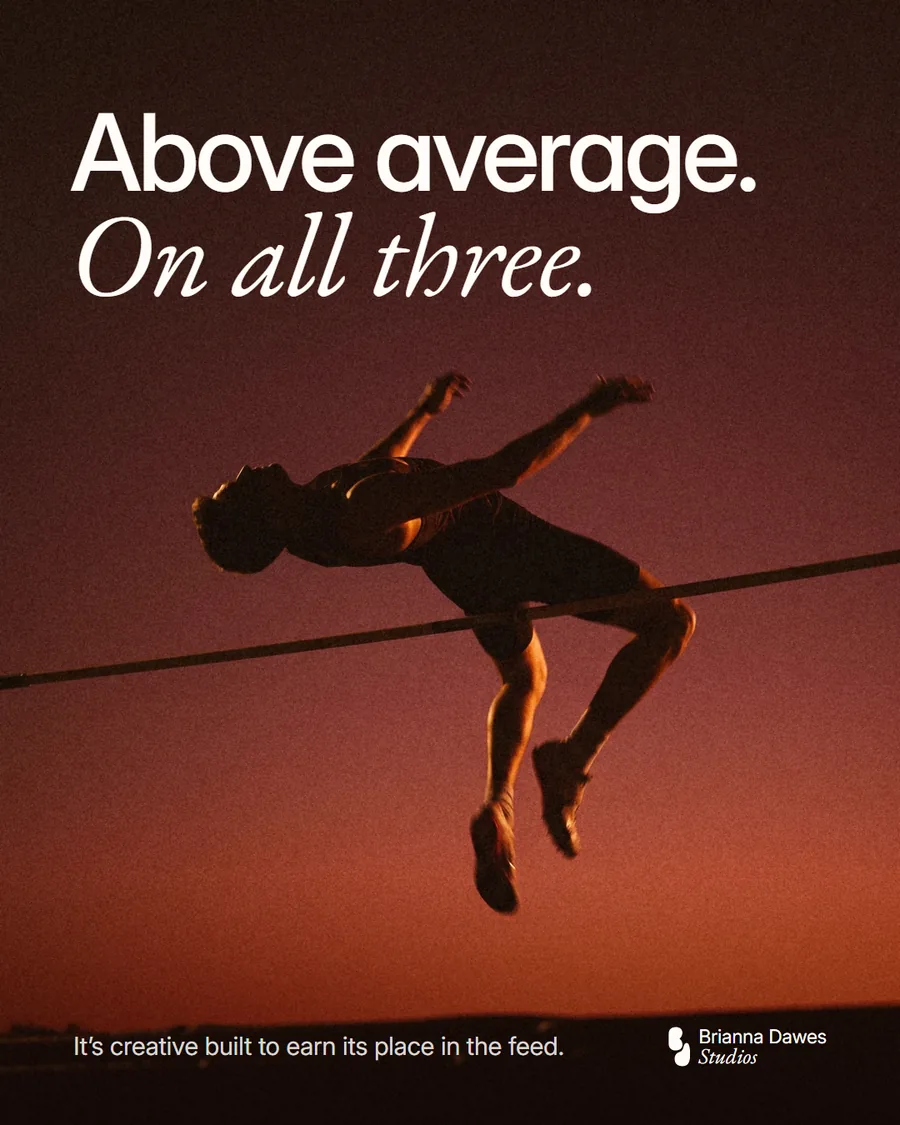Anúncio — Above average