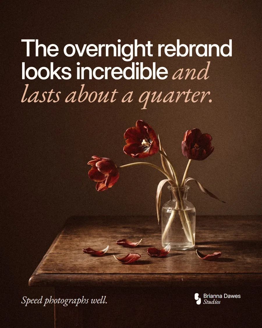 Anúncio — The overnight rebrand